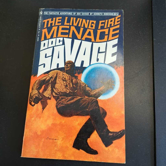 Doc Savage The Living Fire Menace