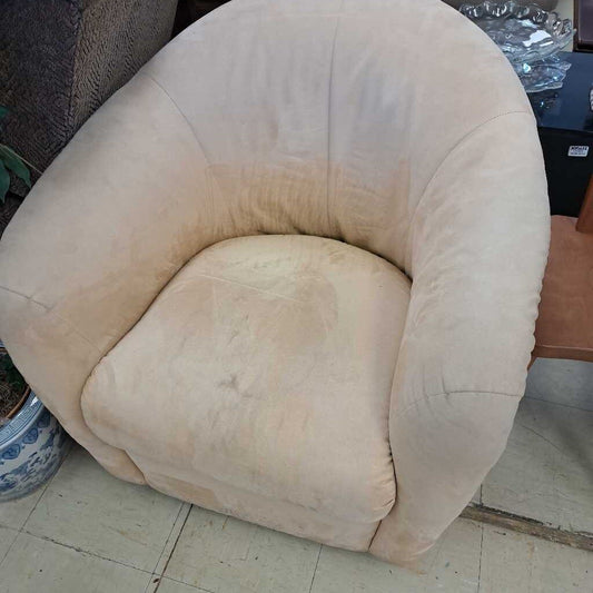 Beige Swivel Chair