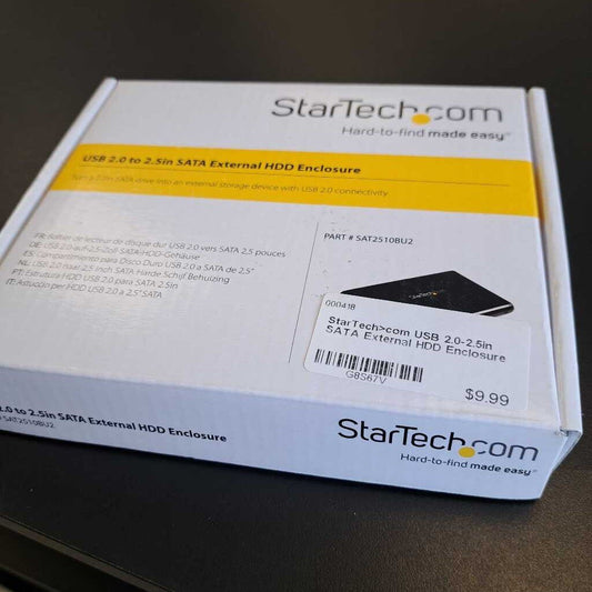 StarTech>com USB 2.0-2.5in SATA External HDD Enclosure