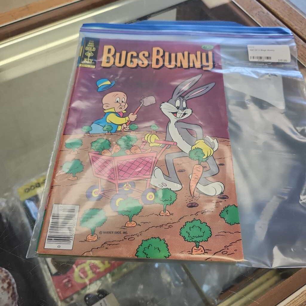 Set Of 3 Bugs Bunny