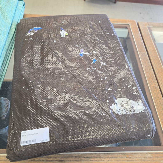 12x16 ft Brown Tarp