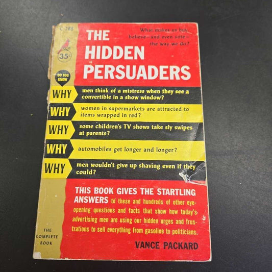 The Hidden Persuaders By Vance Packard
