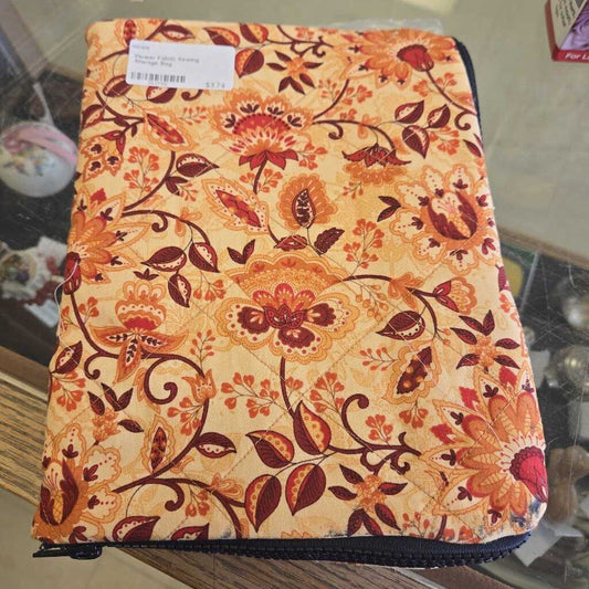 Flower Fabric Sewing Storage Bag