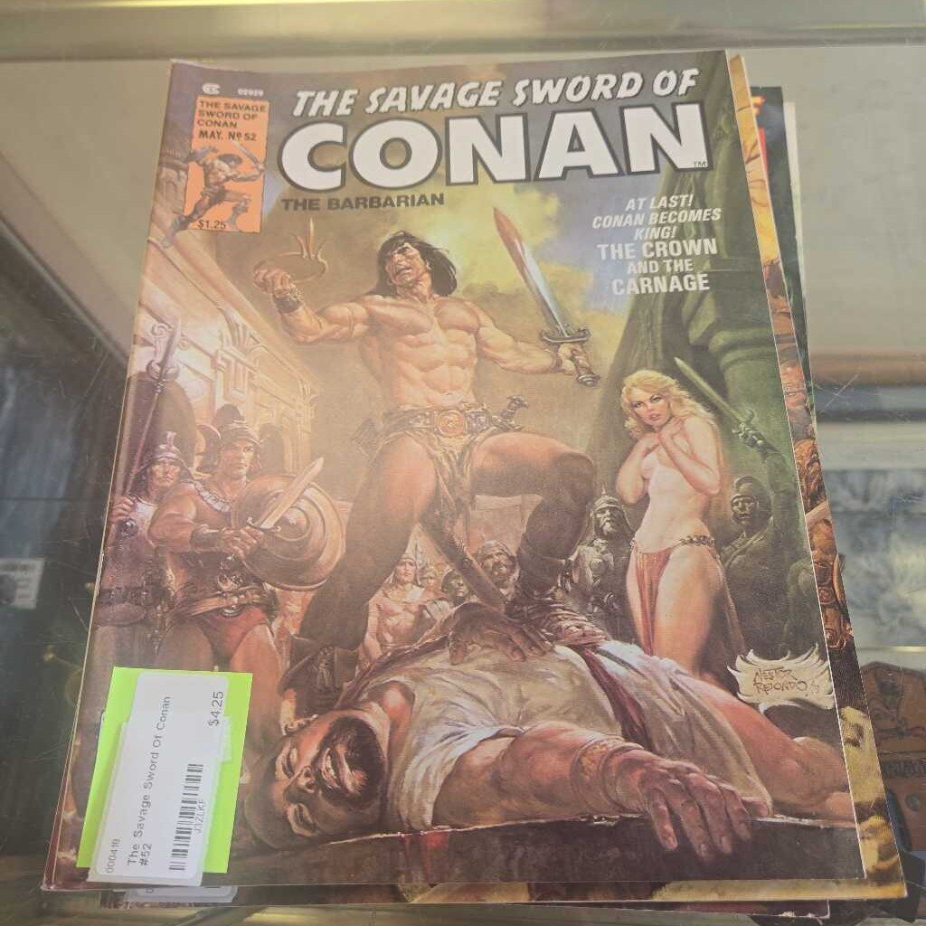 The Savage Sword Of Conan #52