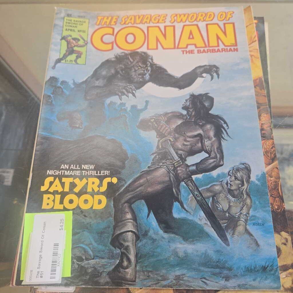 The Savage Sword Of Conan #51