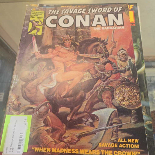 The Savage Sword Of Conan #49