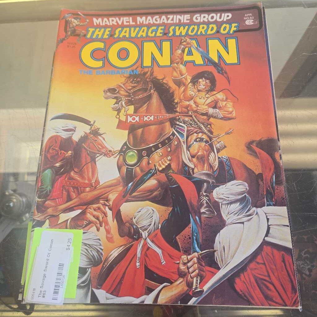 The Savage Sword Of Conan #63