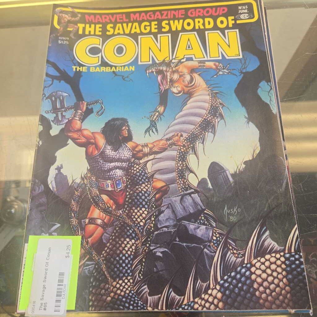 The Savage Sword Of Conan #65