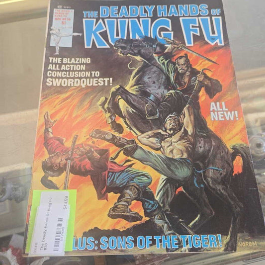 The Deadly Hands Of Kung Fu #30