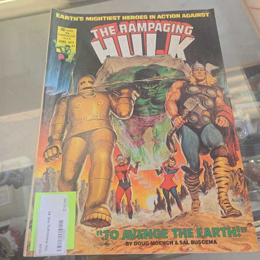 The Rampaging Hulk #9