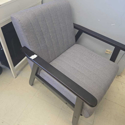 Mid-Century Modern Grey Chair