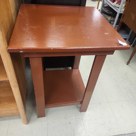 Redish Brown Side Table