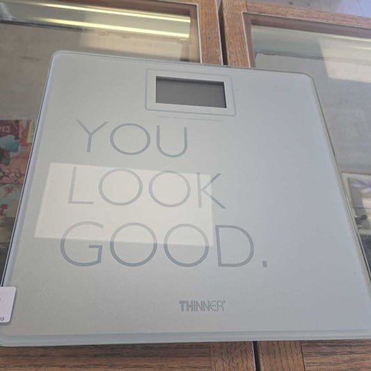 Conair Thinner Digital Glass Bathroom Scale