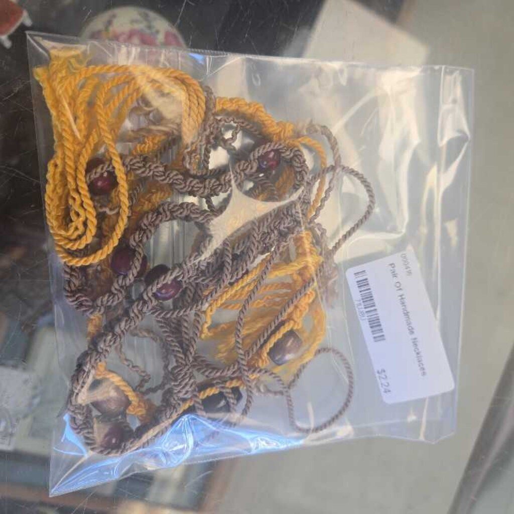 Pair Of Handmade Necklaces