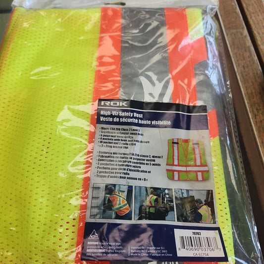 High Viz Safety Vest