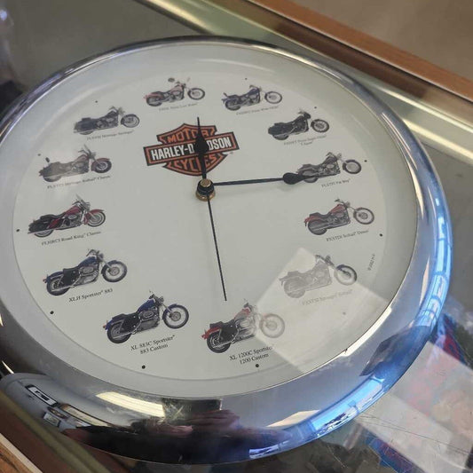 Harley Davidson Wall Clock -Needs Batteries