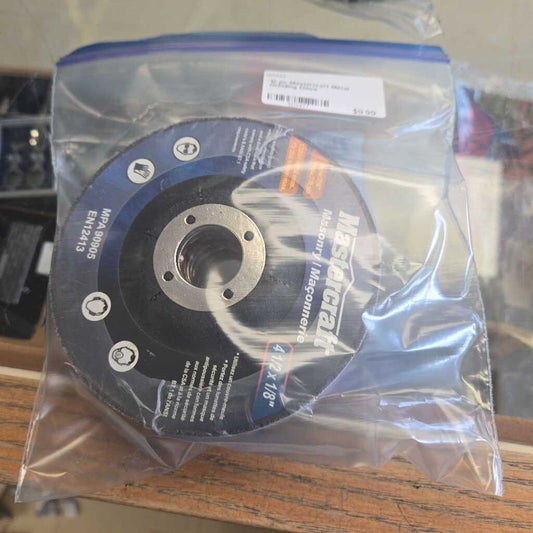 10 pc Mastercraft Metal Grinding Discs