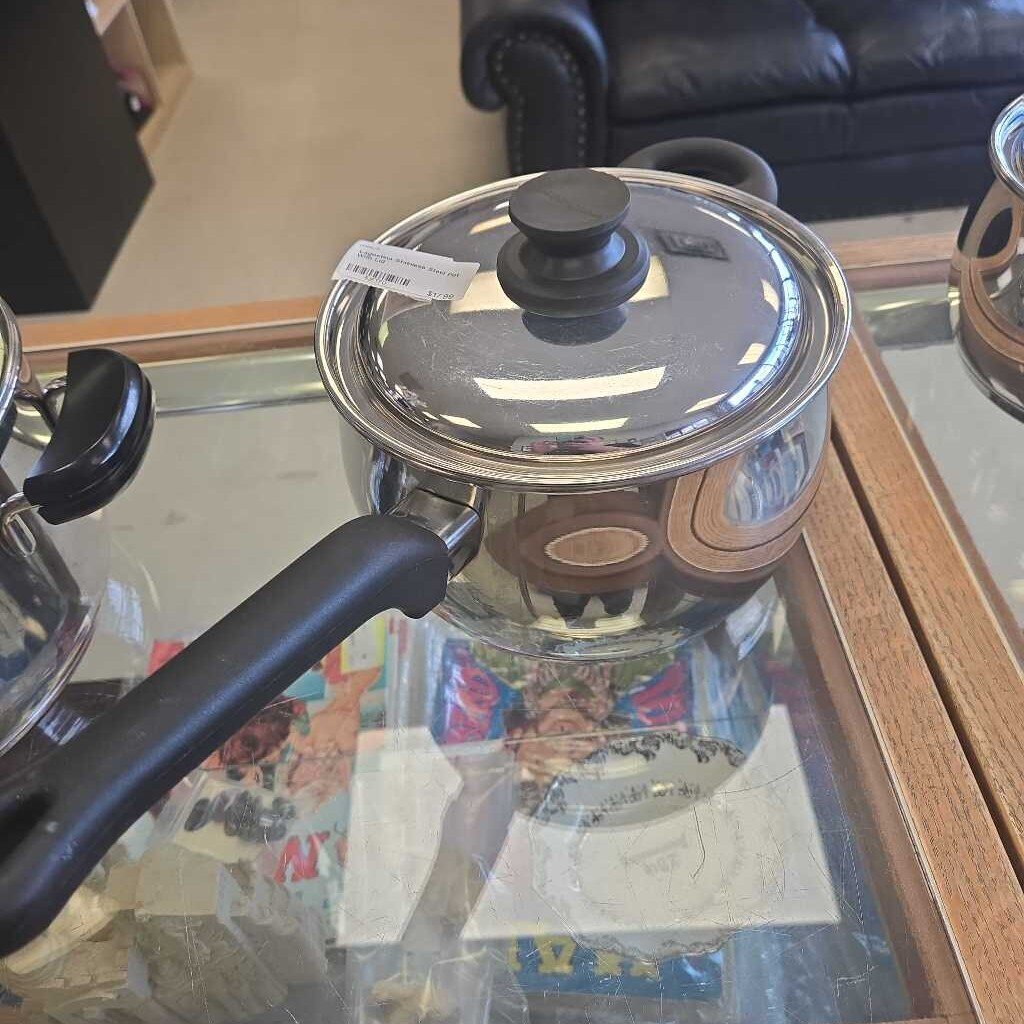Lagostina Stainless Steel Pot With Lid
