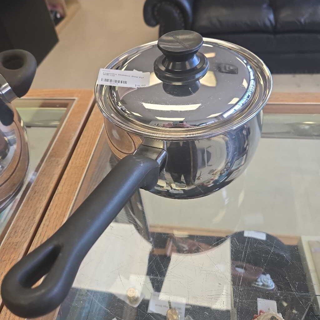 Lagostina Stainless Steel Pot With Lid