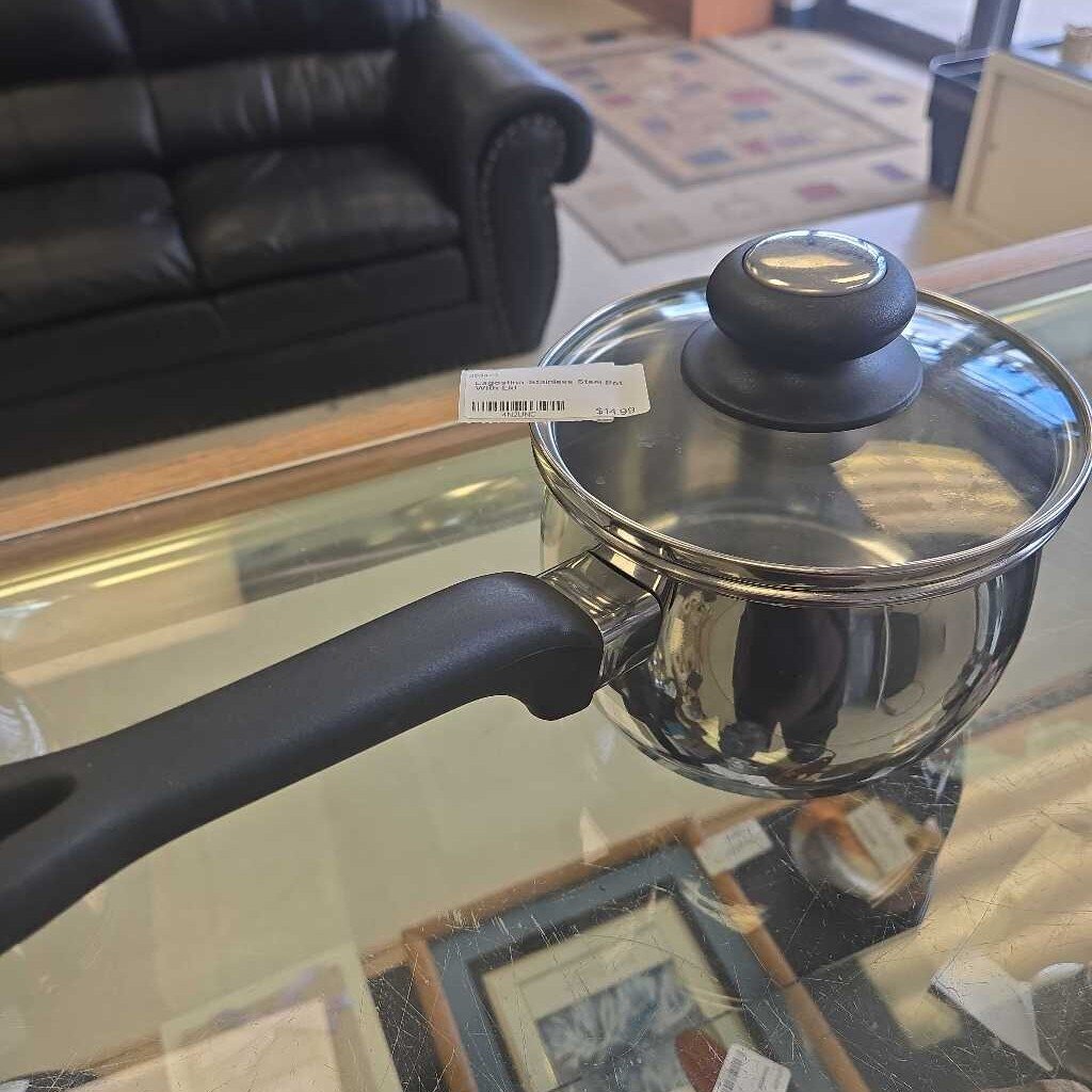 Lagostina Stainless Steel Pot With Lid