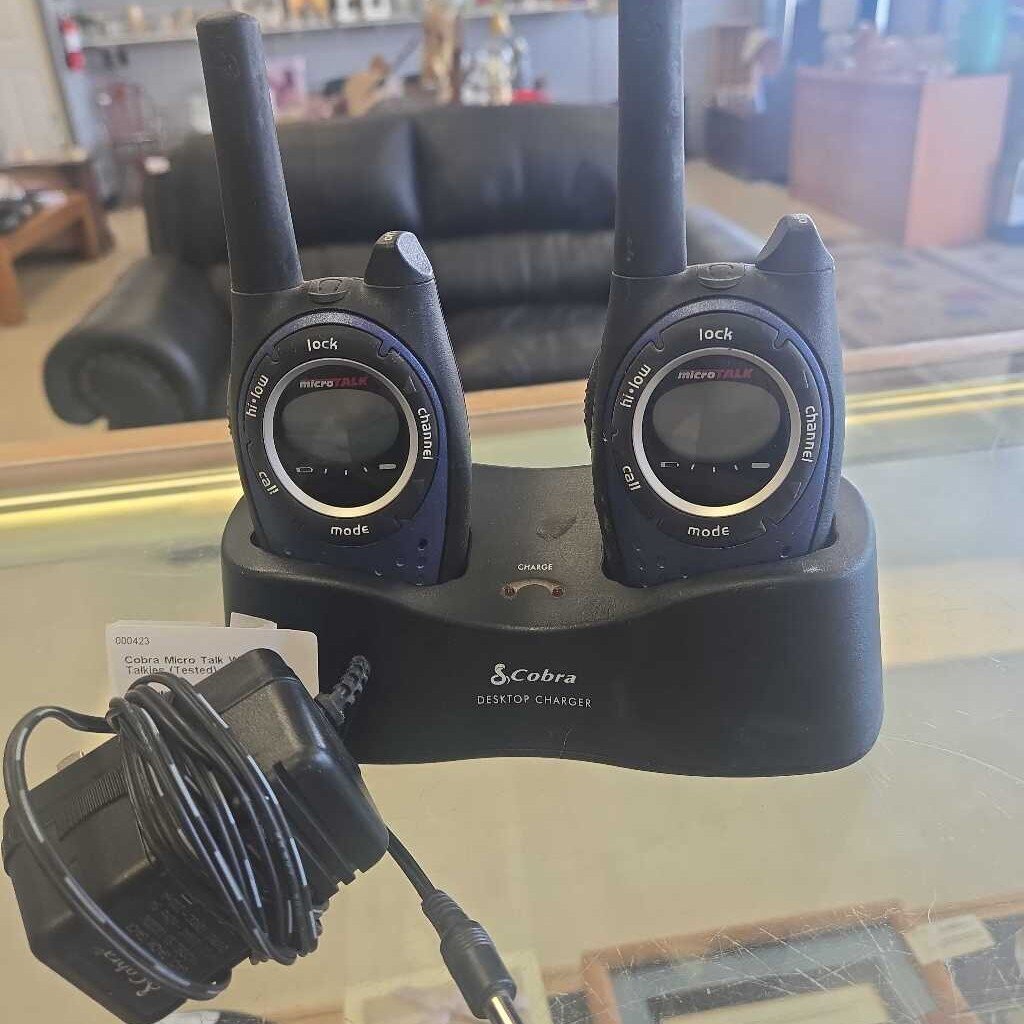 Cobra Micro Talk Walkie Talkies (Tested)