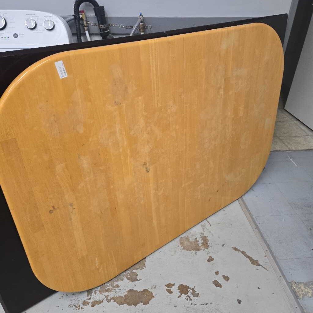 Rectangle Wooden Table With 4 Matching Chairs