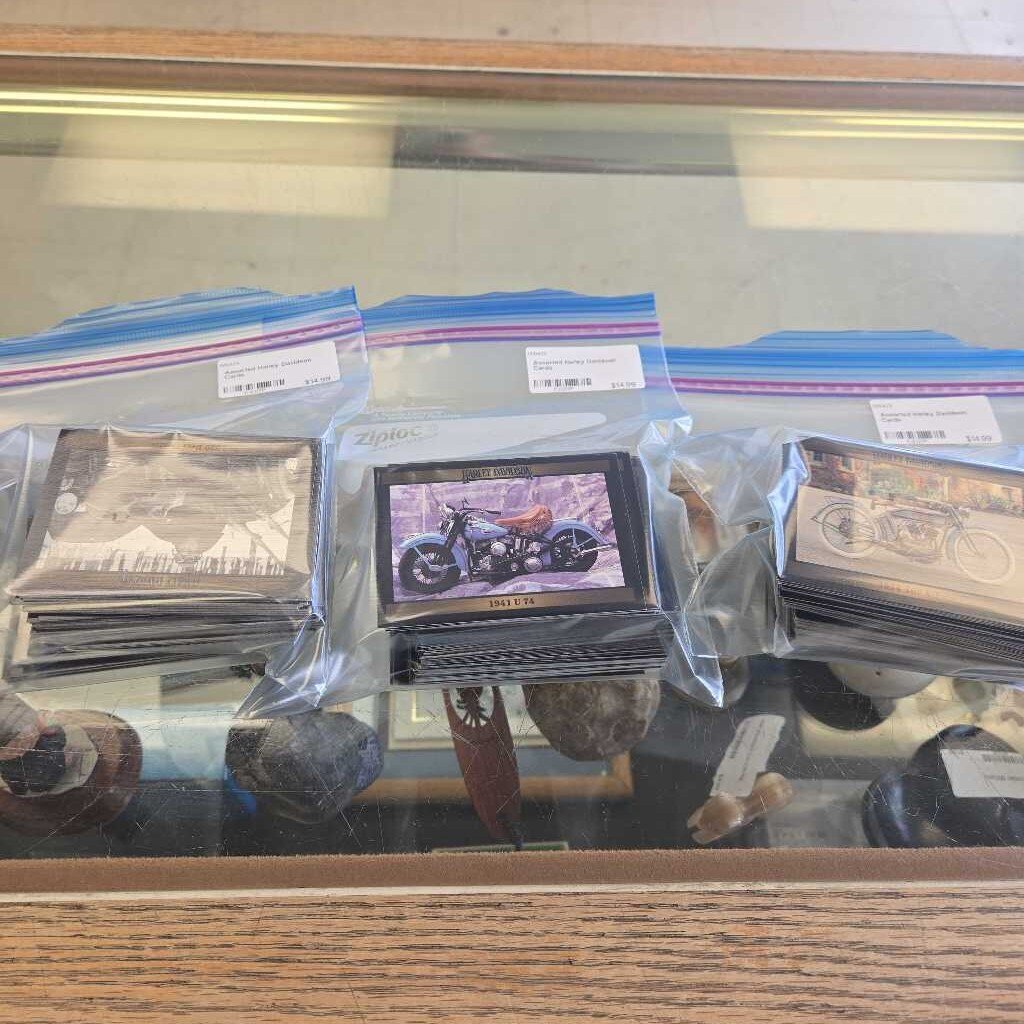 Assorted Harley Davidson Cards