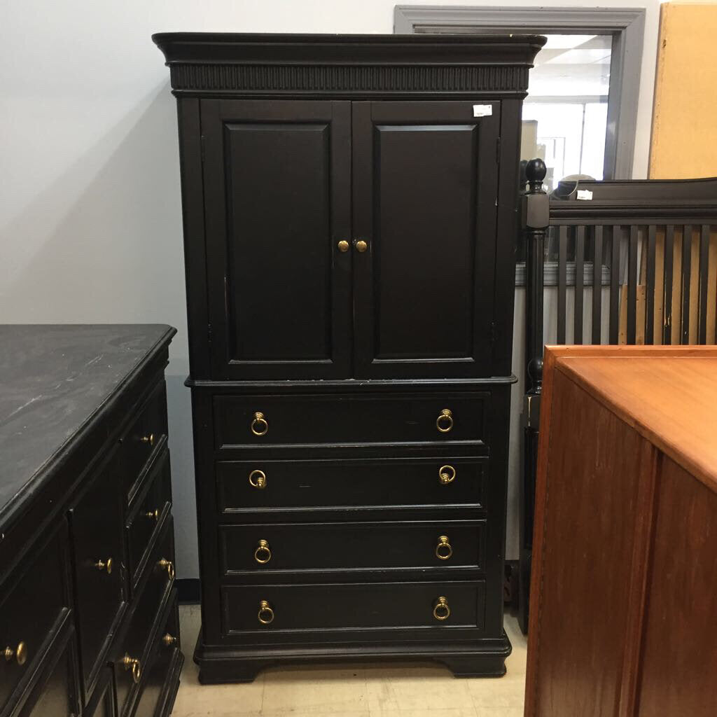 Black Armoire Dresser