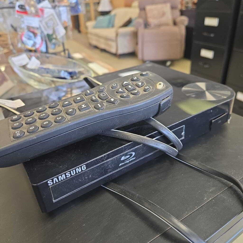 Samsung Blu-Ray Disc Player With Remote (Tested)
