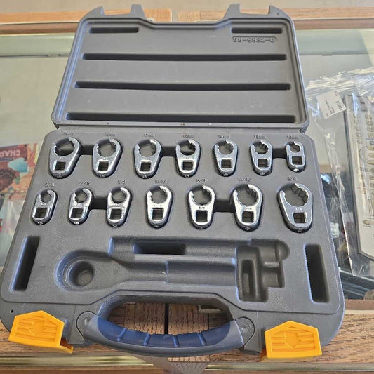 Mastercraft Maximum Crow Foot Wrench Set With Case