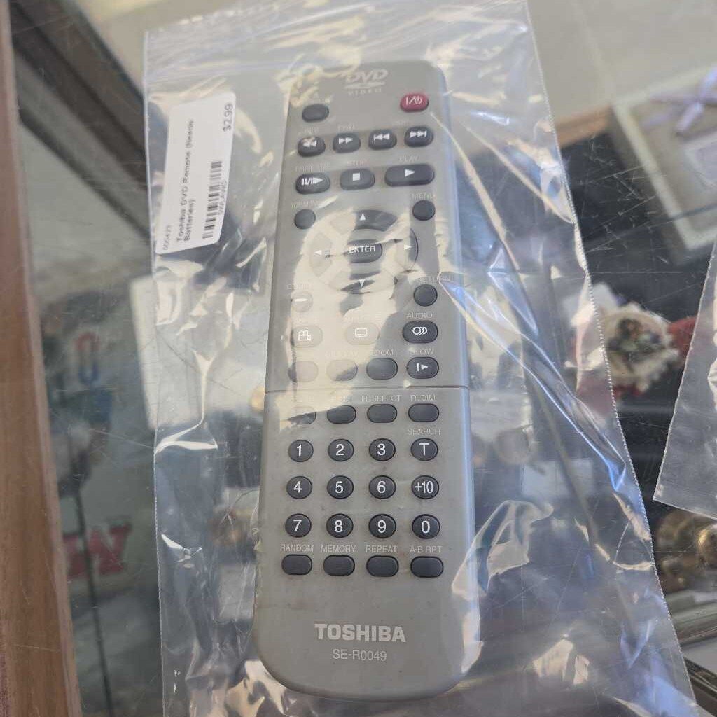 Toshiba DVD Remote (Needs Batteries)