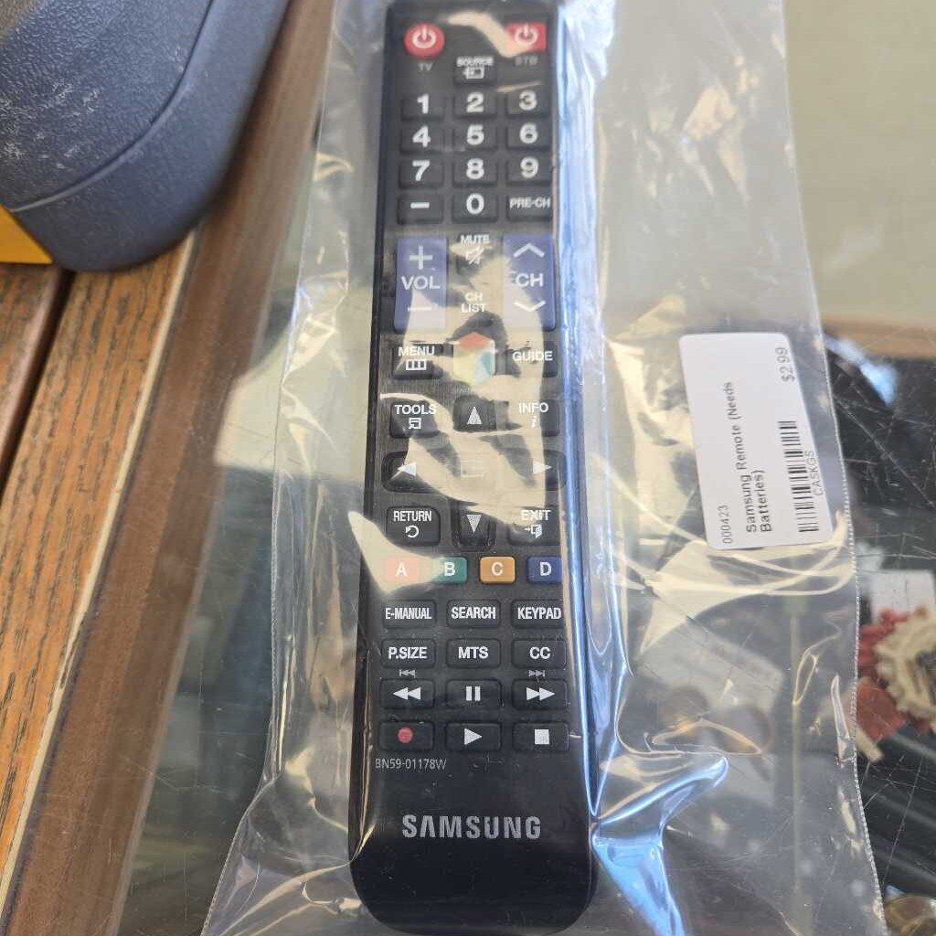 Samsung Remote (Needs Batteries)