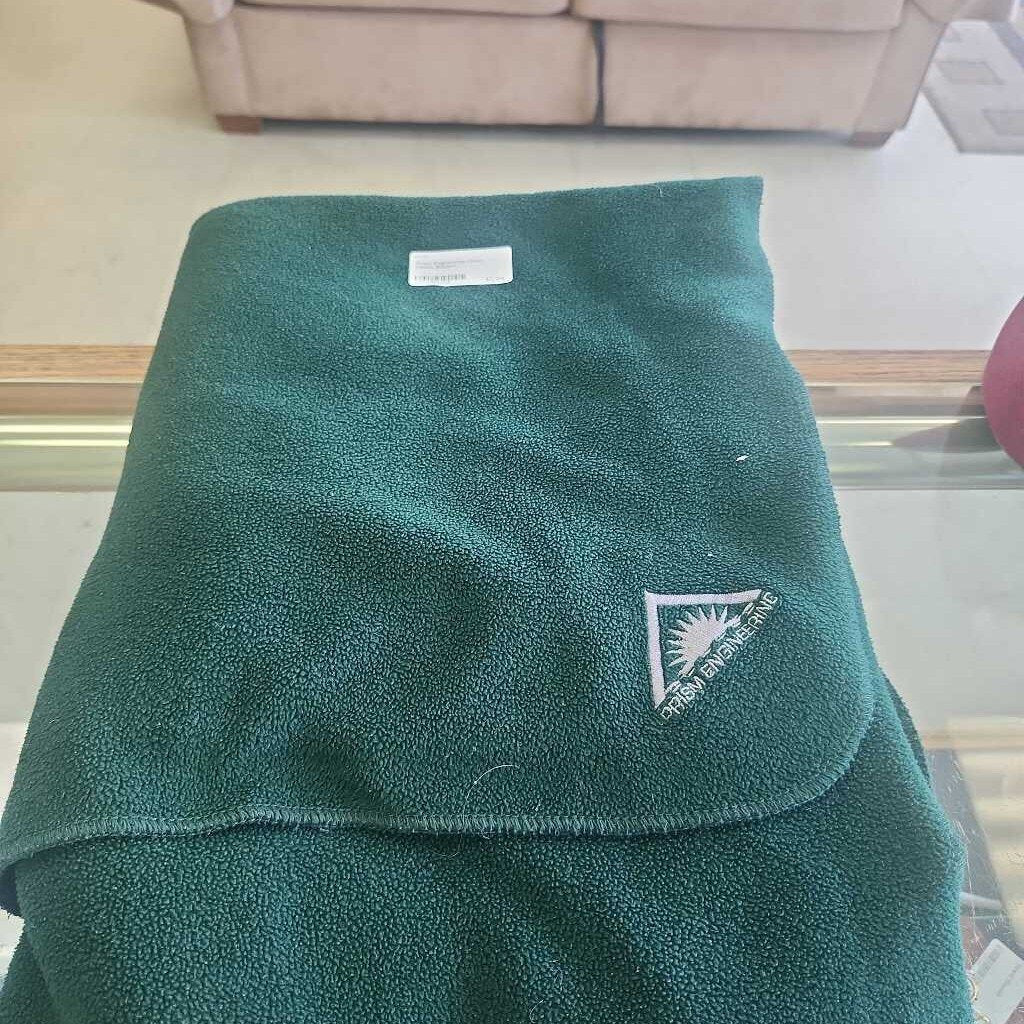 Prism Engineering Green Fleece Blanket