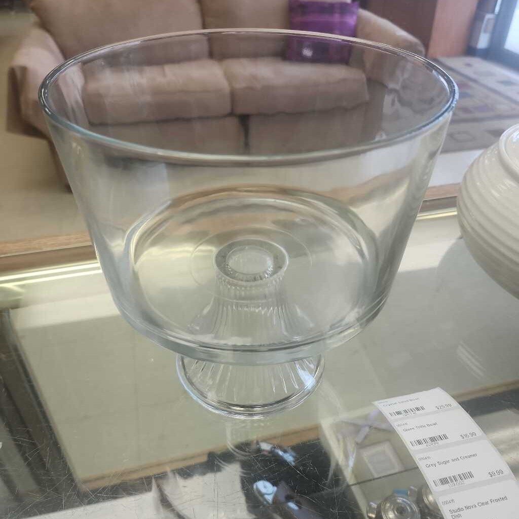 Glass Trifle Bowl