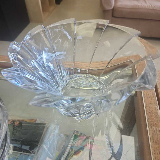 MIkasa Crystal Flores Heavy Bowl