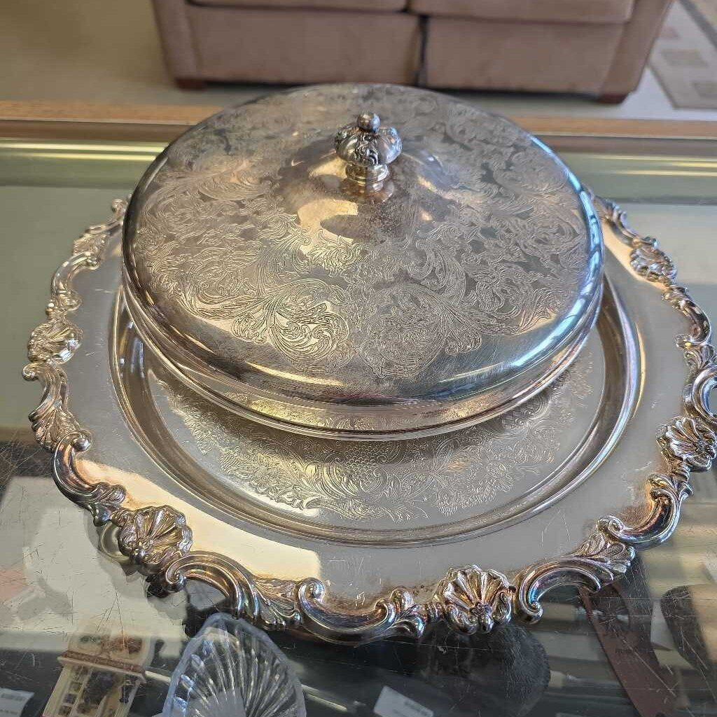Sheffield Vintage Silver Plate With Lid