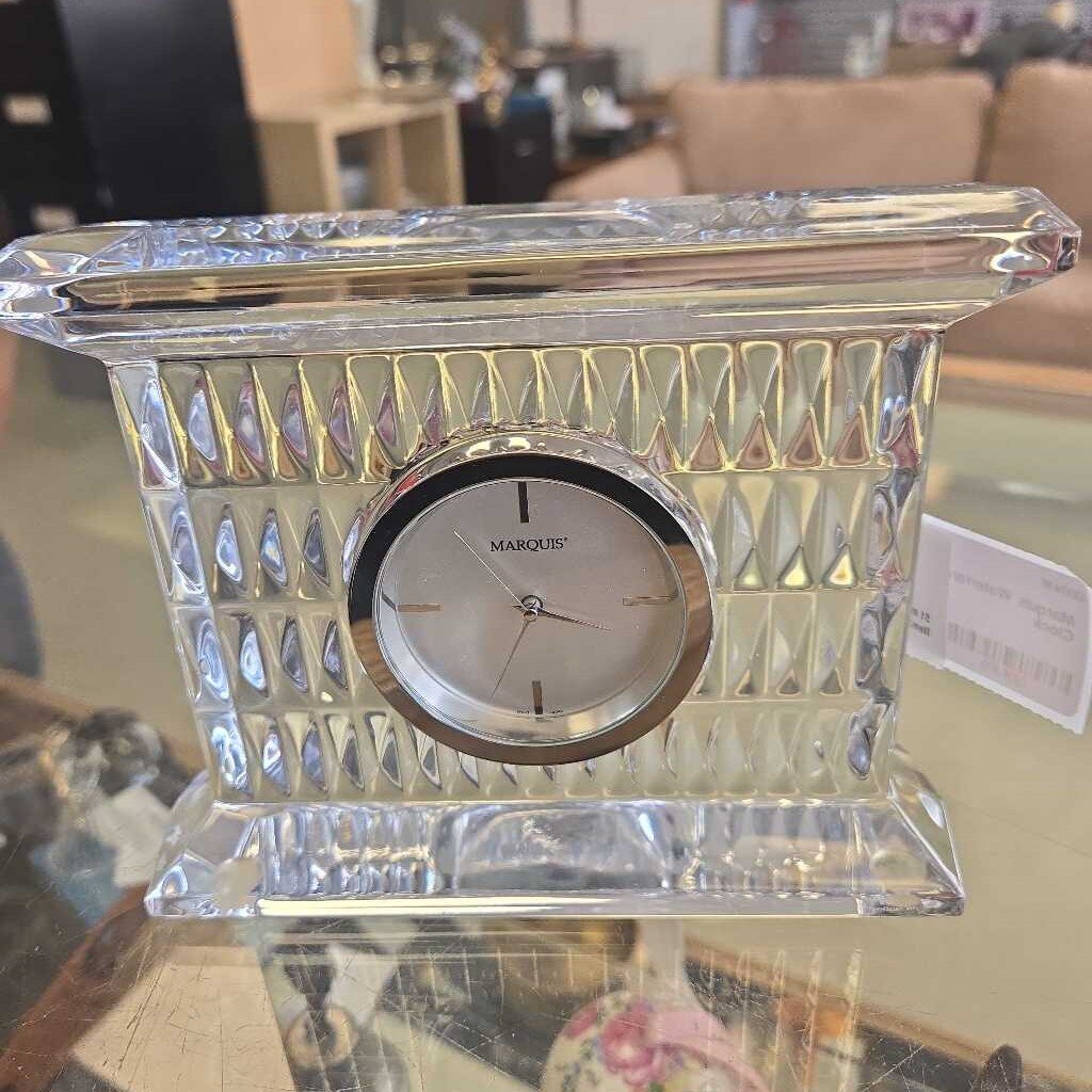 Marquis Waterford Table Clock