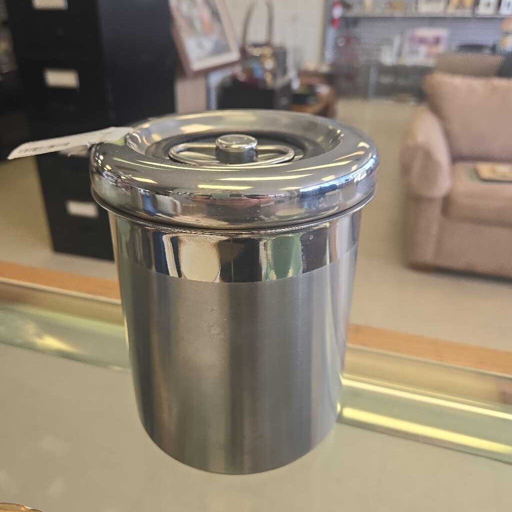 Stainless Steel Canister With Lid