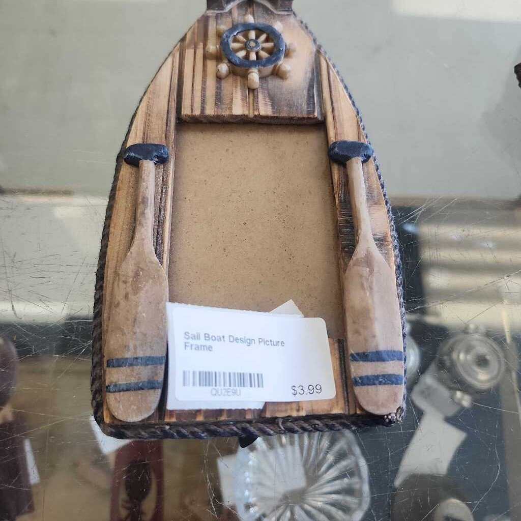 Sail Boat Design Picture Frame
