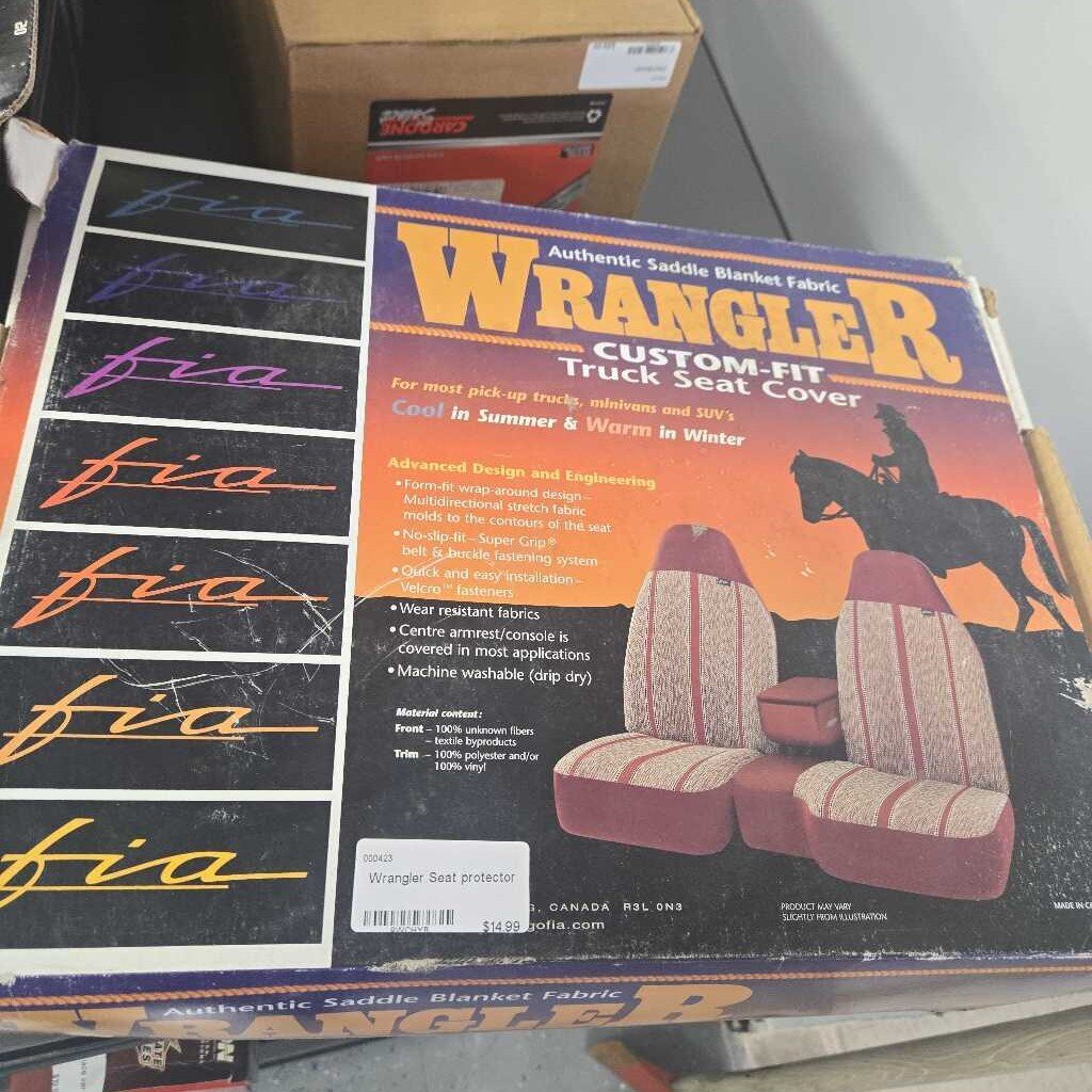 Wrangler Seat protector