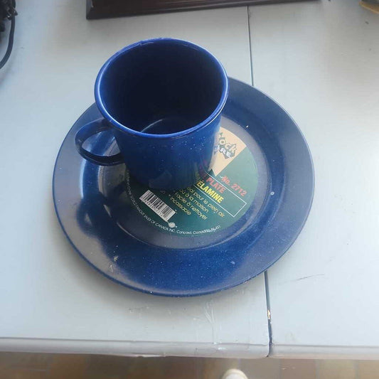 Blue Cup/Plate