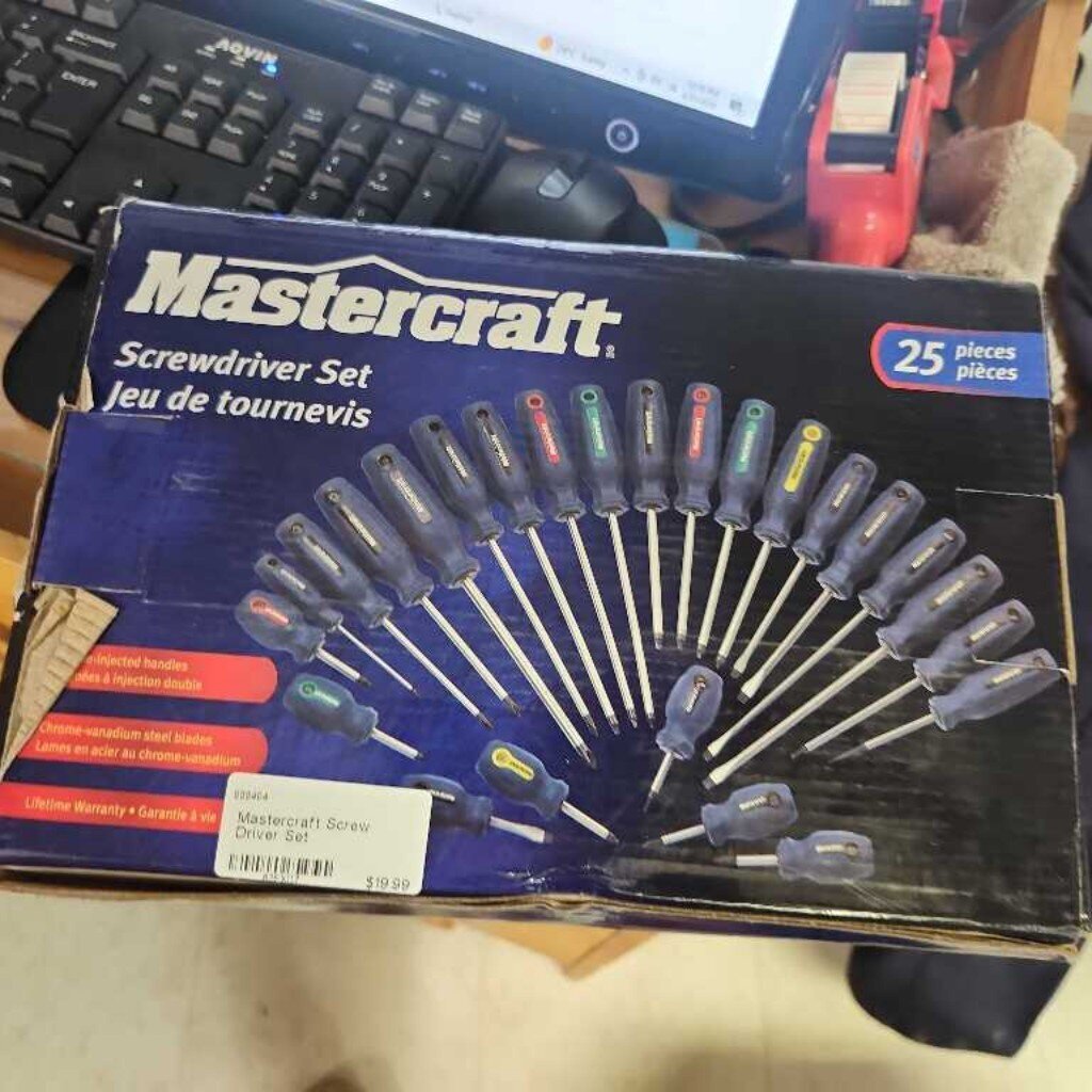 Mastercraft Screw Driver Set