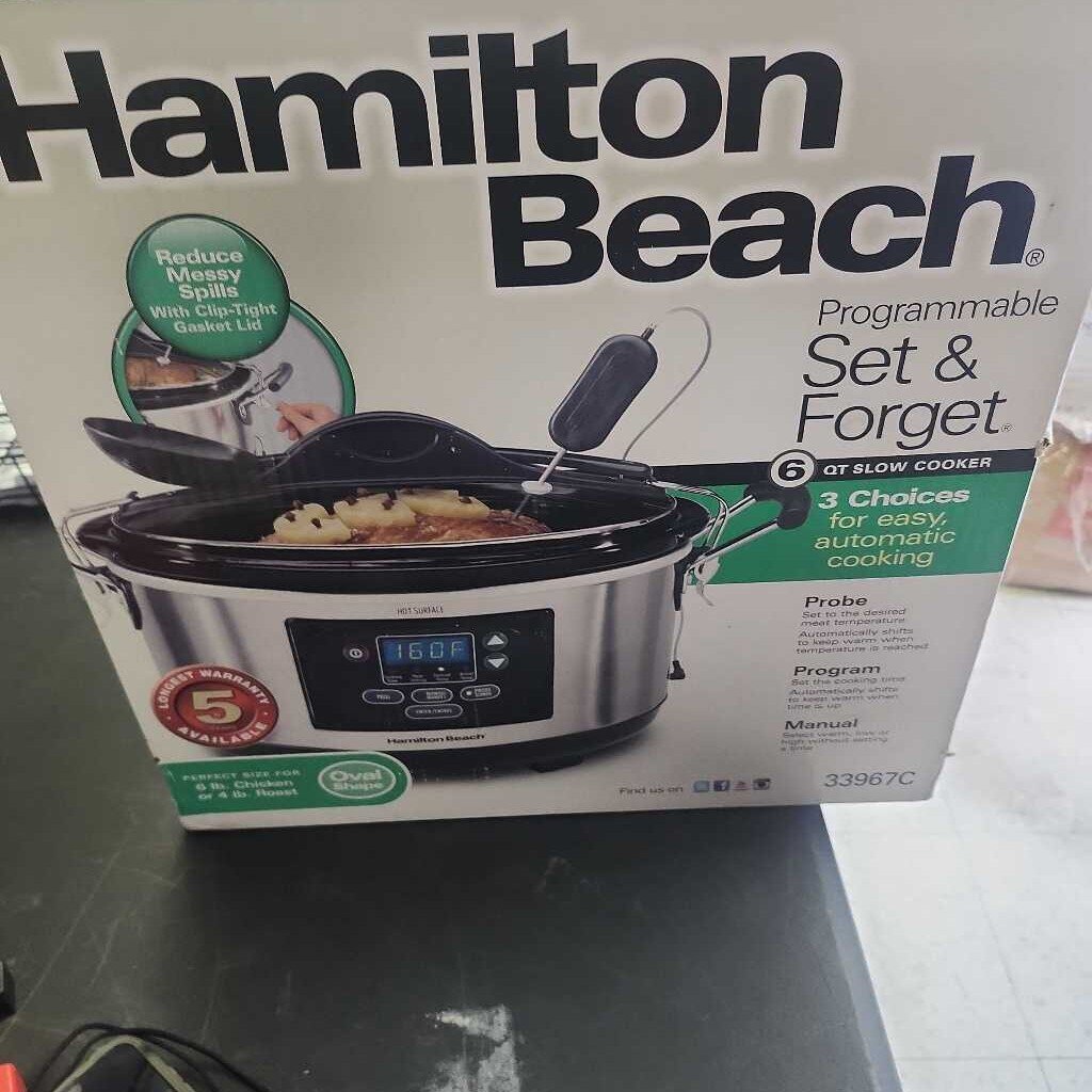 Hamilton Beach Slow Cooker -Not Tested