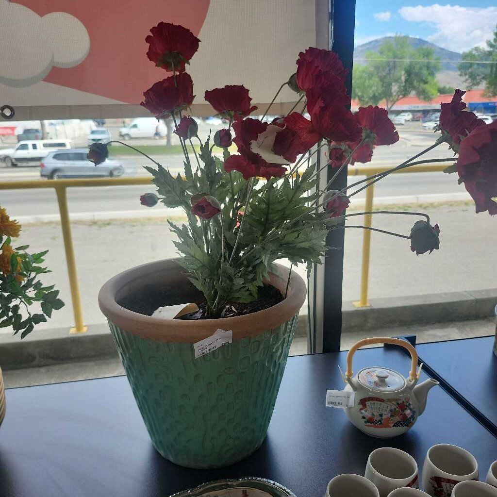 Faux Flowers With Design