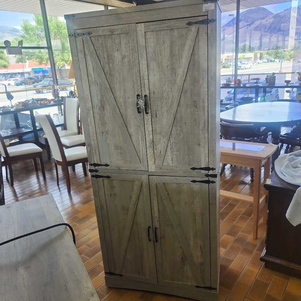 Rustic Farm House Style Cabinet