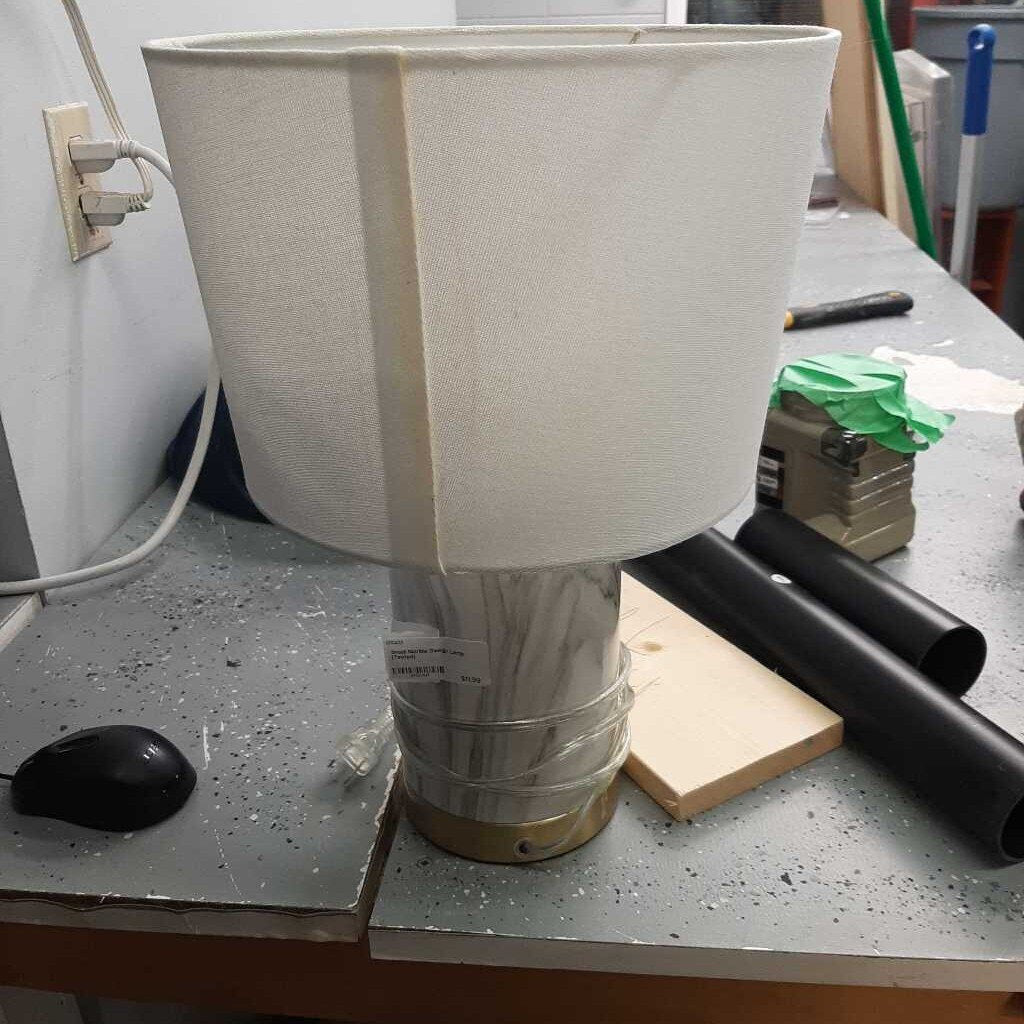 Small Marble Design Lamp (Tested)