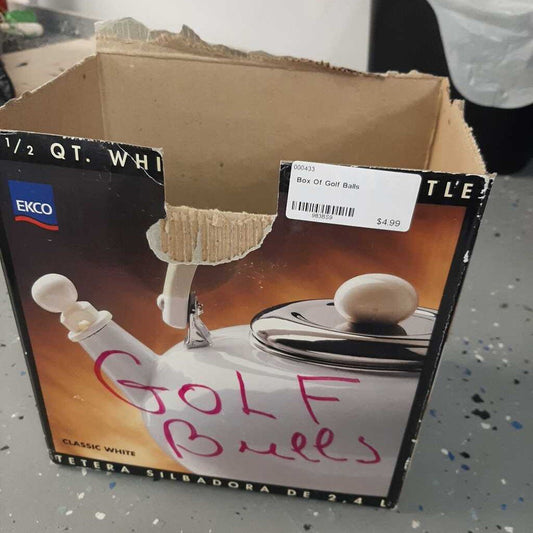 Box Of Golf Balls