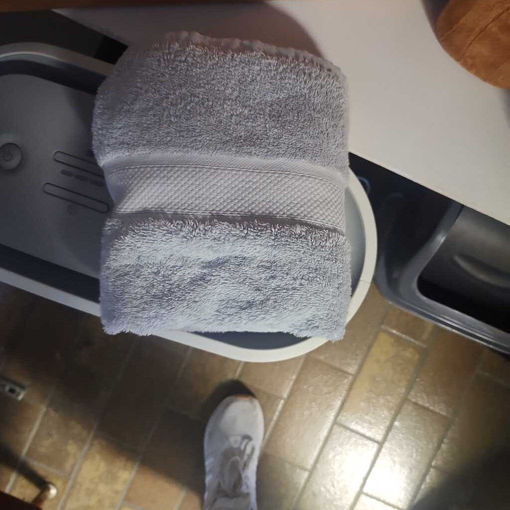 Blueish Grey Hand Towel