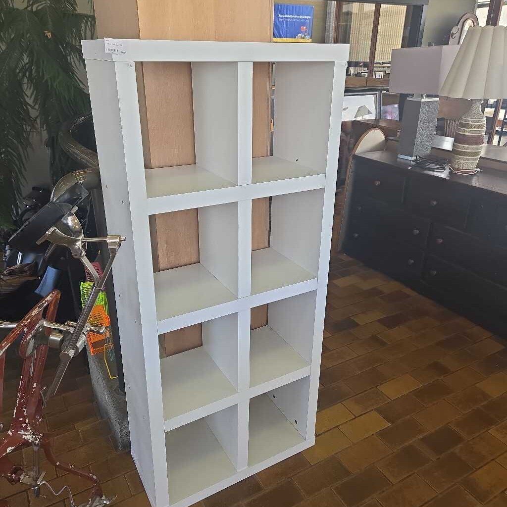 White IKEA Bookshelf