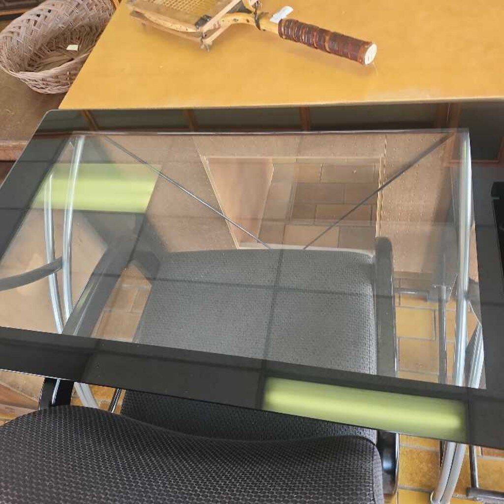Glass Desk